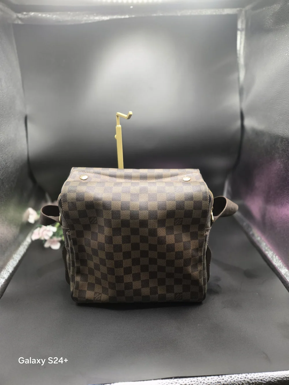 Louis Vuitton Brown Damier Crossbody Messenger Bag